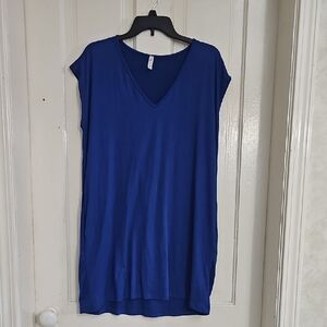 MTS Royal Blue V-Neck Tunic